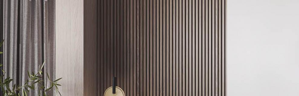 竹木纤维格栅板电视背景墙生态木网红长城板木格栅隔断装饰材料中式