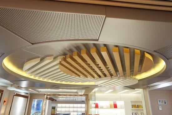 转印木纹铝方通天花室内吊顶装饰铝天花扣板大规格型材方管